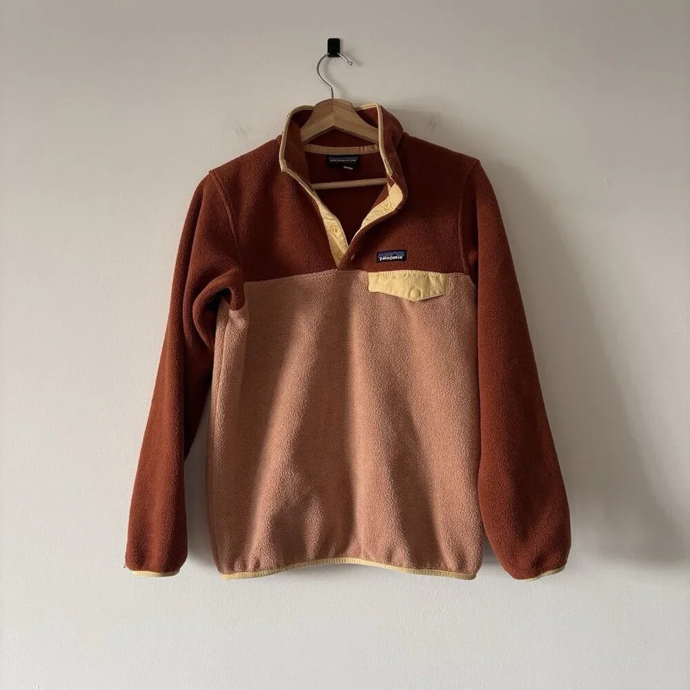 Patagonia Lightweight Synchilla Snap T Fleece Pullover  Women’s XS Outdoor‎ Hike